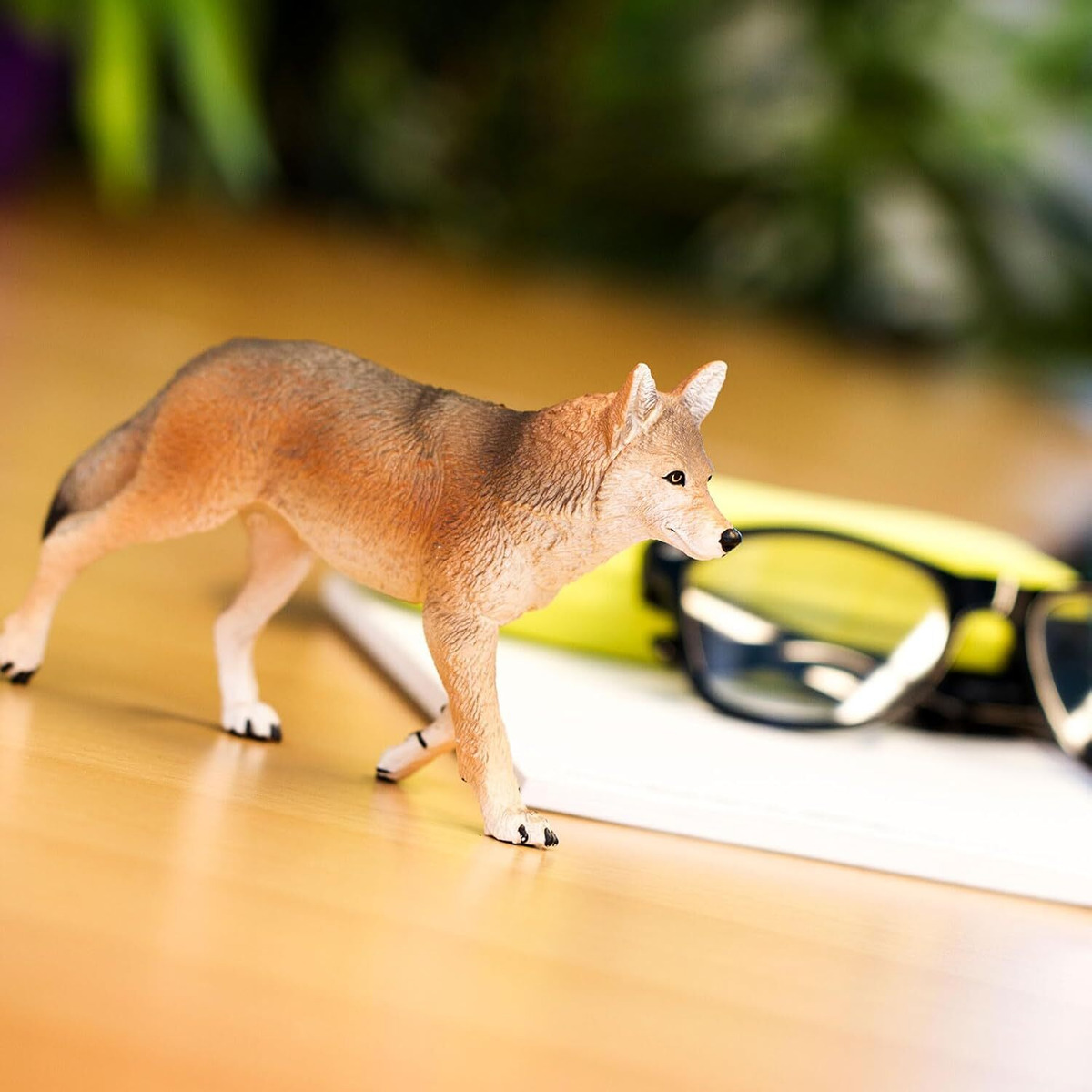 Figura Realista Coyote Norteamericano Salvaje Safari Trex