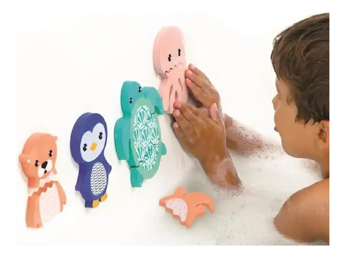 Juego Para Baño Mezclar Y Combinar Animales Ludi Entretenido