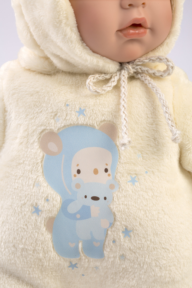 Bebe Muñeca Enzo Osito Azul 42cm Ter Llorens Infantil Trex