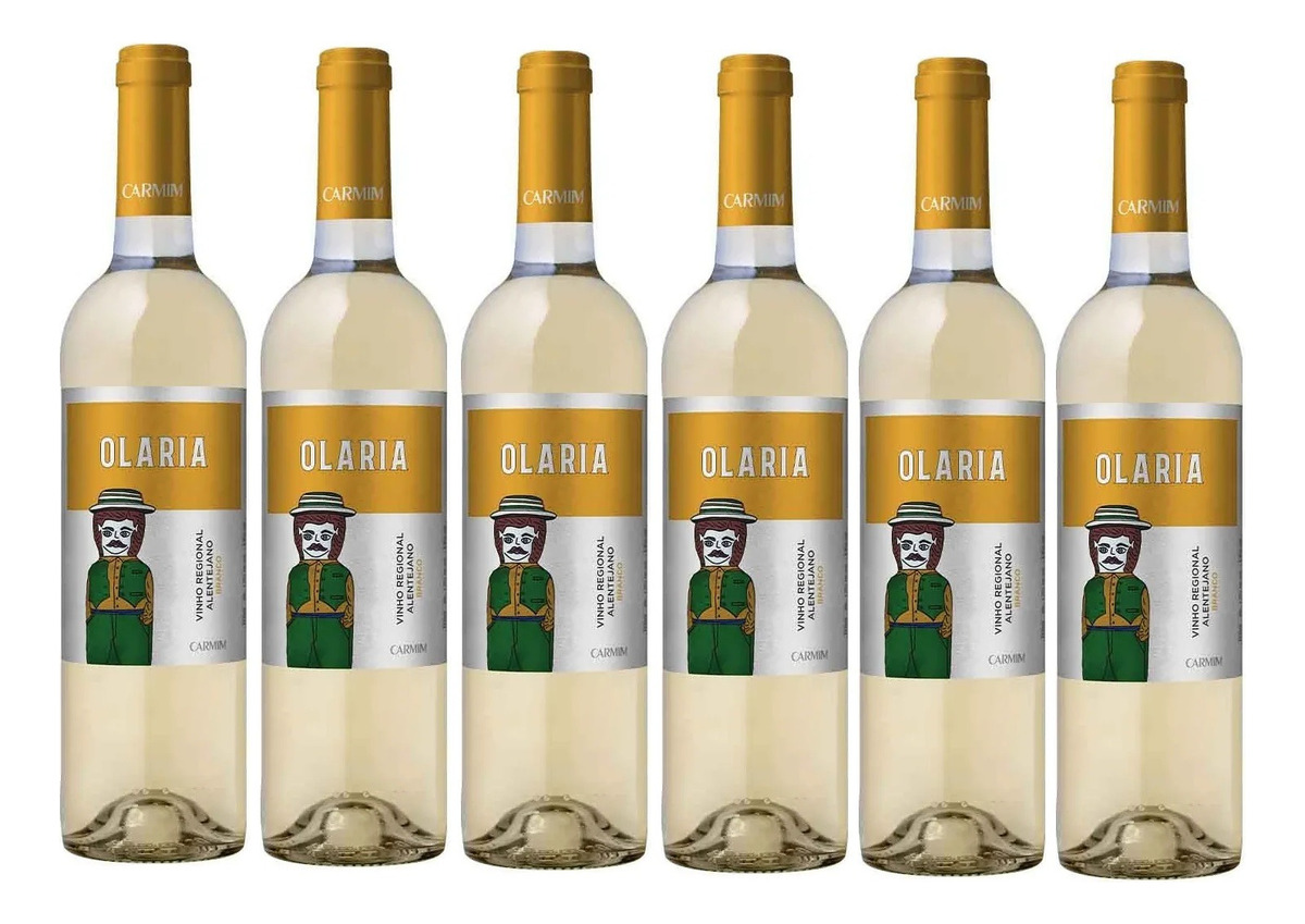 X6 Vino Blanco Olaria Botella 750 Ml Importado Calidad Trex
