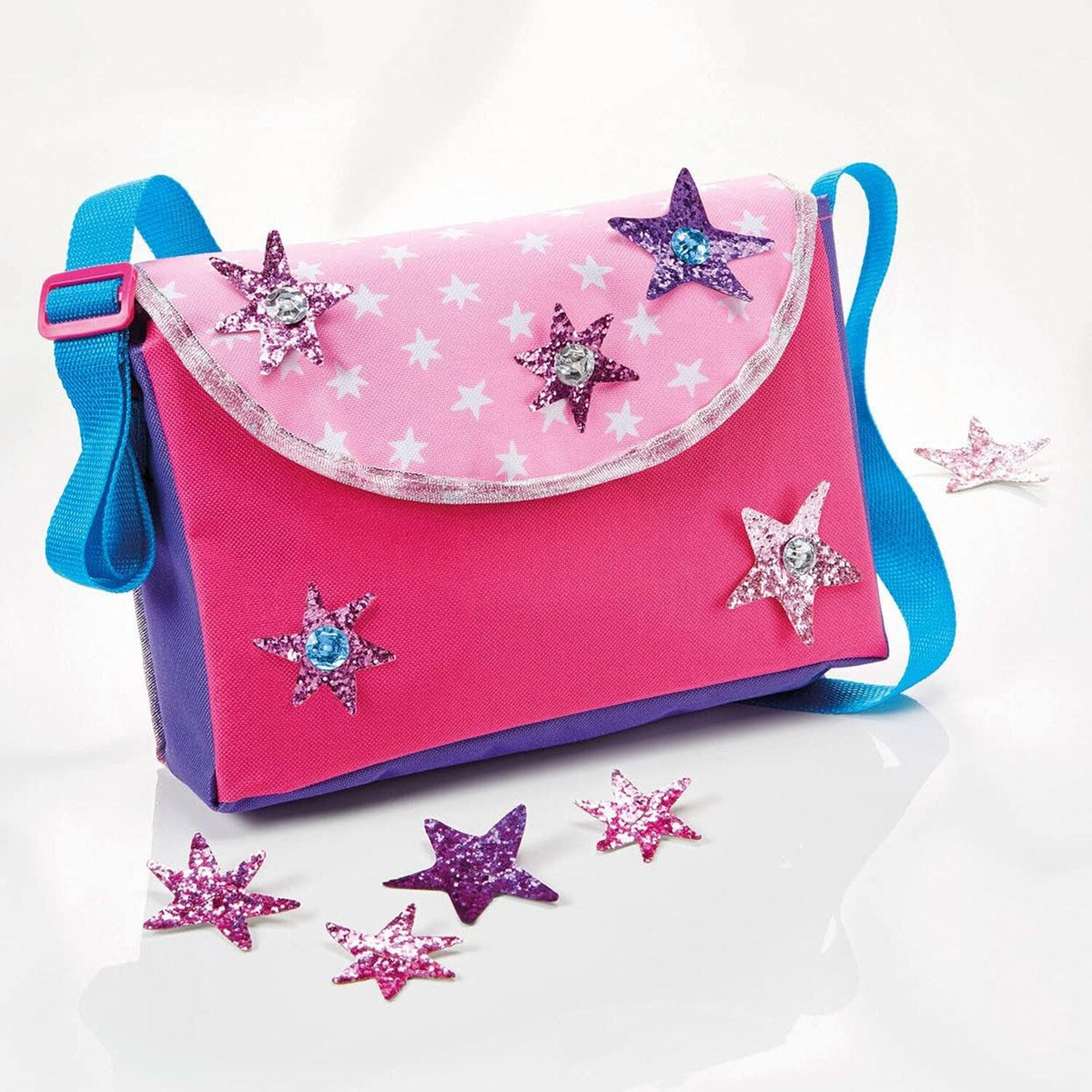 Set Manualidades Decora Tu Bolso Juguete Brillos Totum Trex