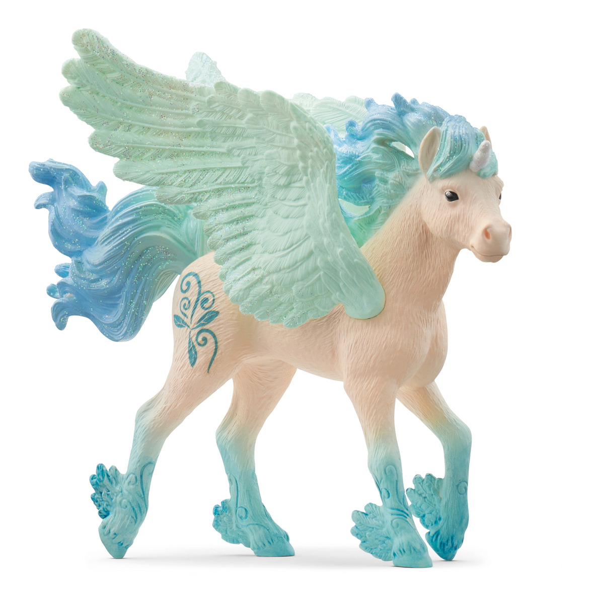 Figura Caballo Potro Unicornio Stormy Bayala Schleich Trex