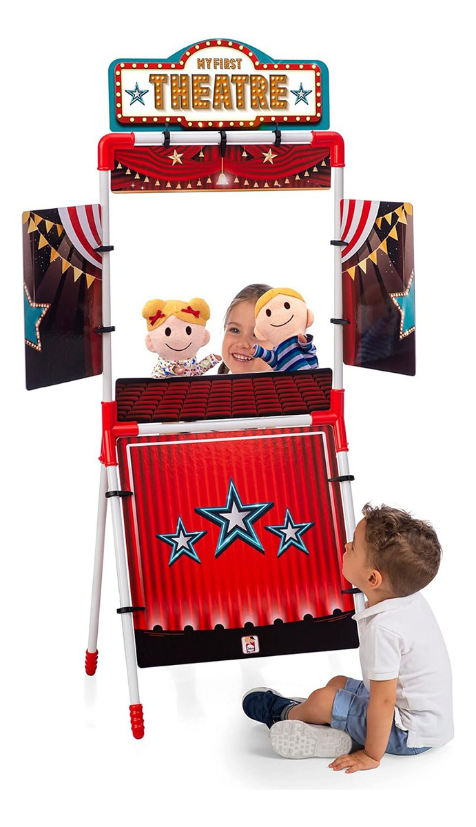 Juguete Mi Primer Teatro Marionetas Niños Didactico Juego Ax