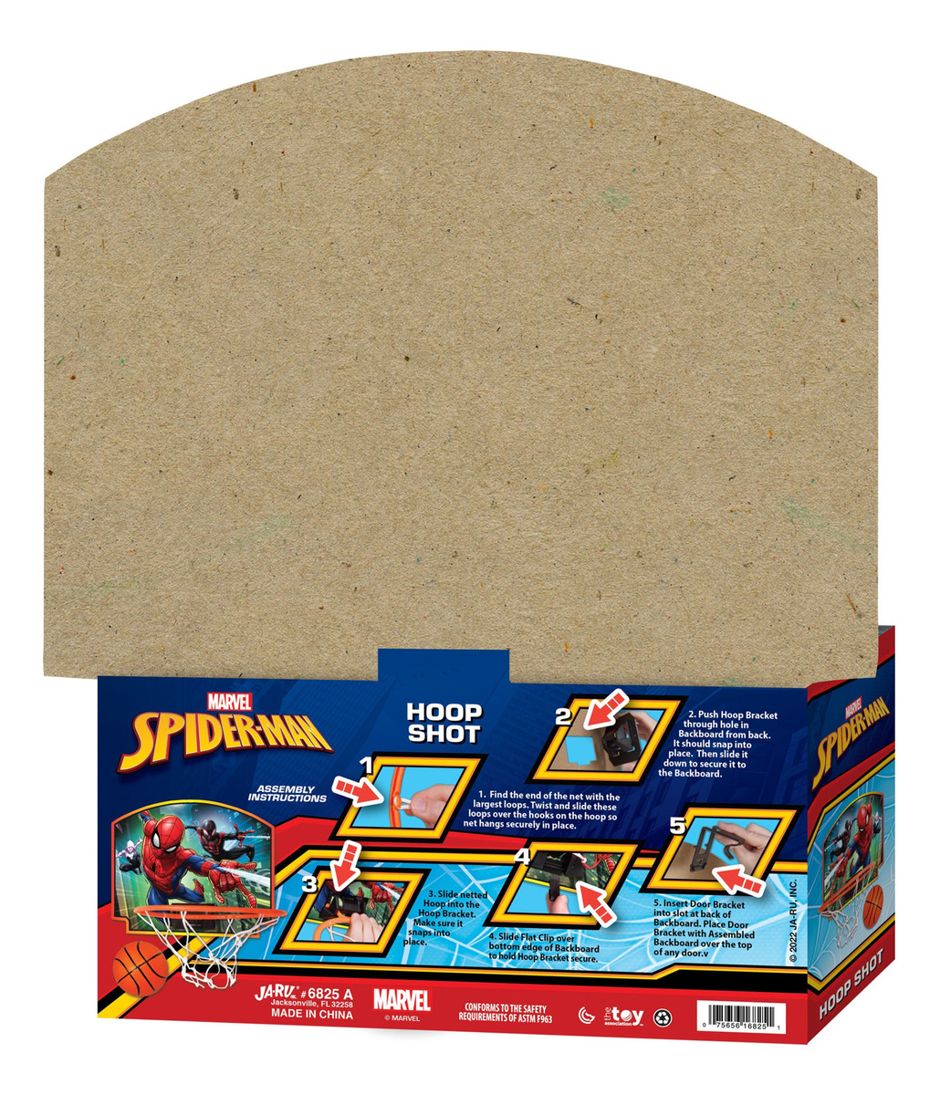 Aro Baloncesto Spiderman Marvel Ja-ru Deporte Infantil Trex