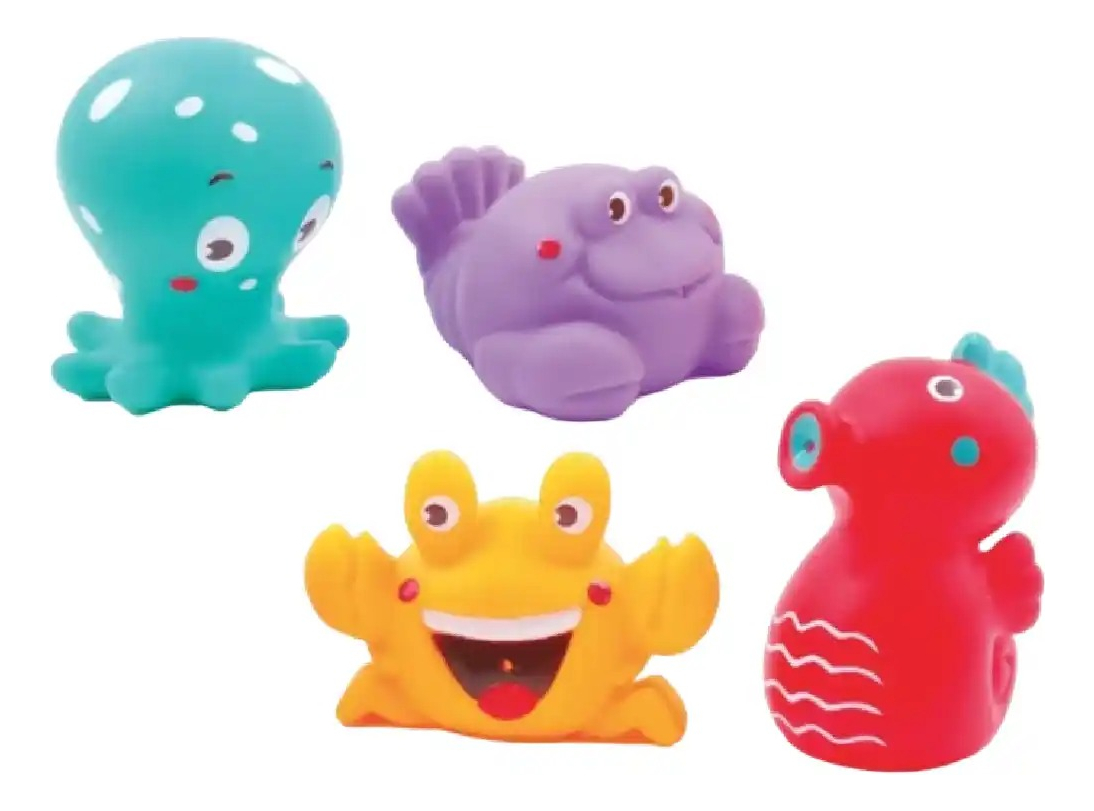 Juguetes De Baño Animales Marinos Ludi Exploración Acuática