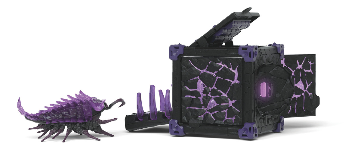 Set Figuras Jaula Monstruos Isopodo Sombra Eldrador Schleich