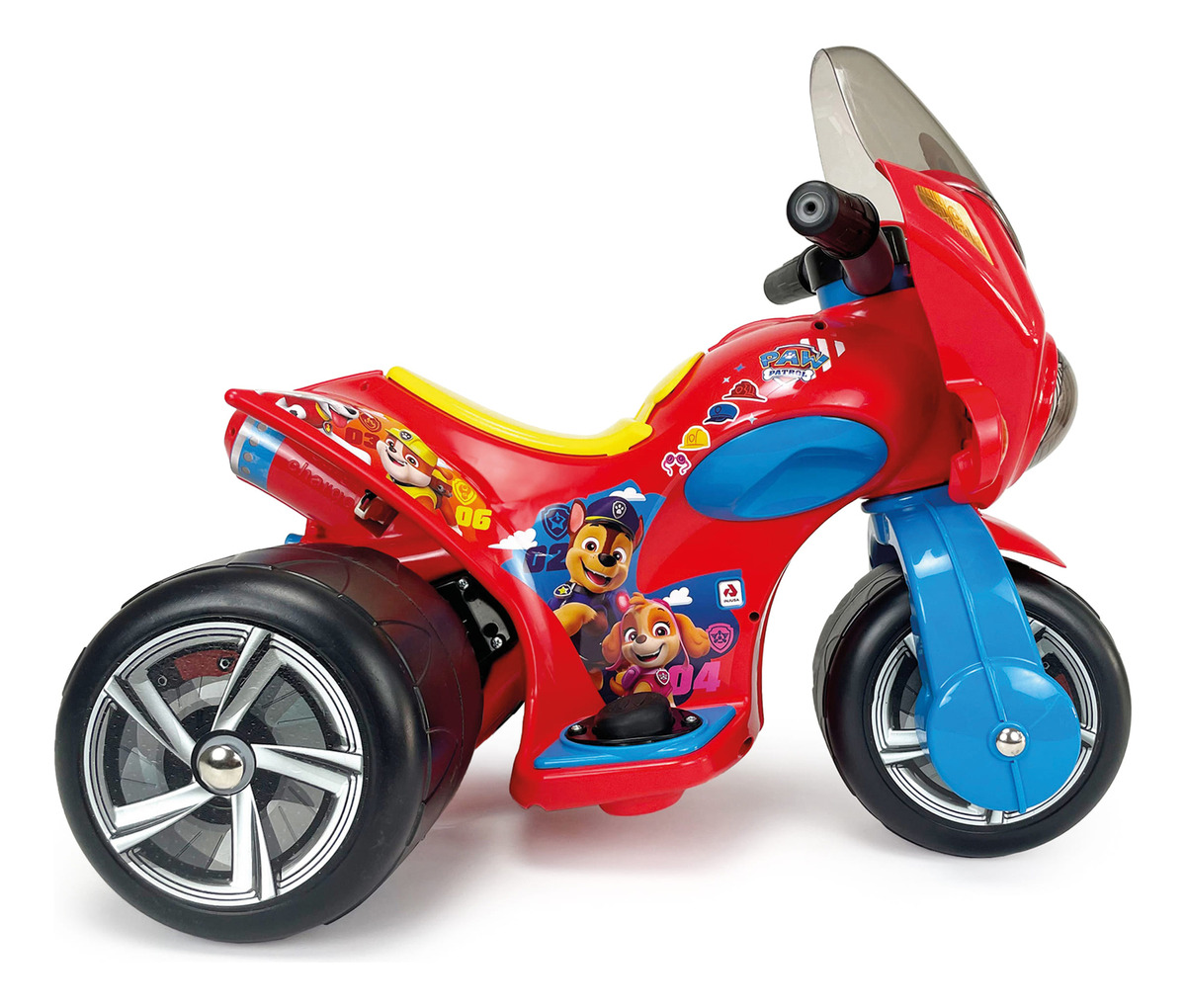 Triciclo Moto Motito A Bateria Paw Patrol Injusa Infantil Tx
