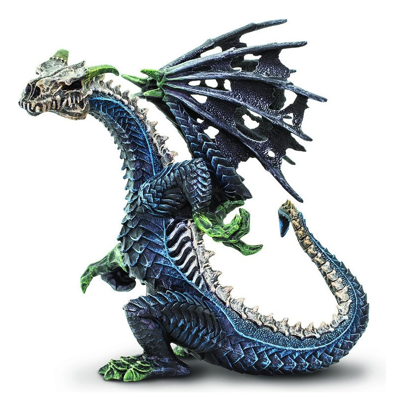 Dragon Fantasma Ghost Safari Figura Muñeco Realista Trex