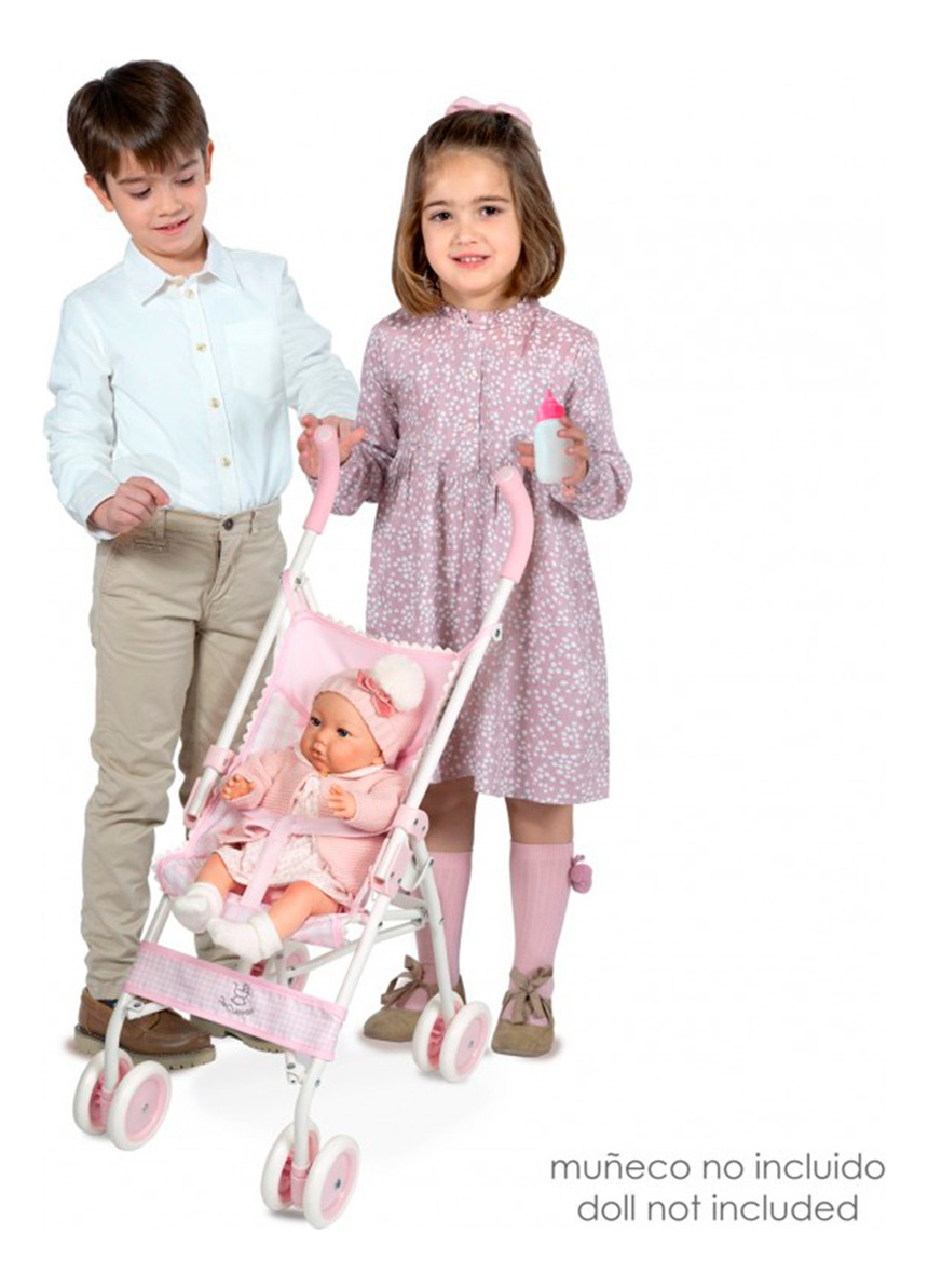 Coche Paragua De Cuevas Niza Muñecas Plegable Juguete Bebe