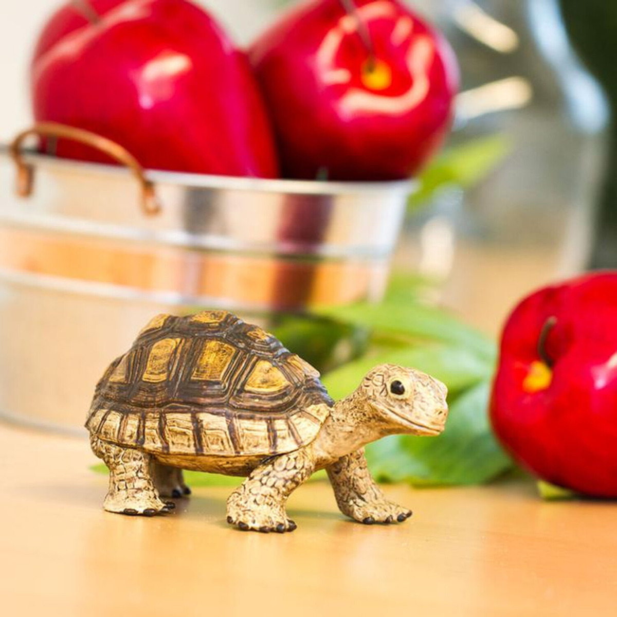 Figura Realista Tortuga Tierra Detallada Safari Trex