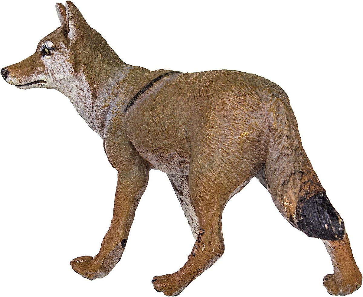 Figura Safari Coyote Mamifero Juguete Muñeco Coleccionable
