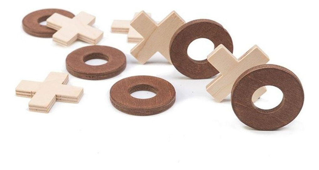 Juego Ta Te Ti Para Niños Tender Leaf Madera Infantil Tx ®