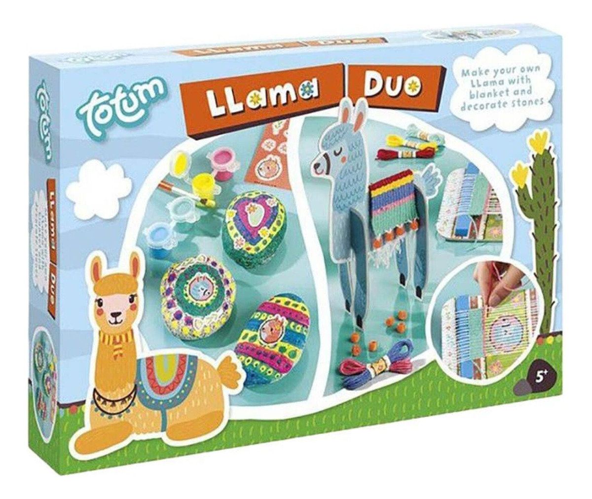 Set Manualidades Creativo 2 En 1 Hoja Llama Duo Totum Trex