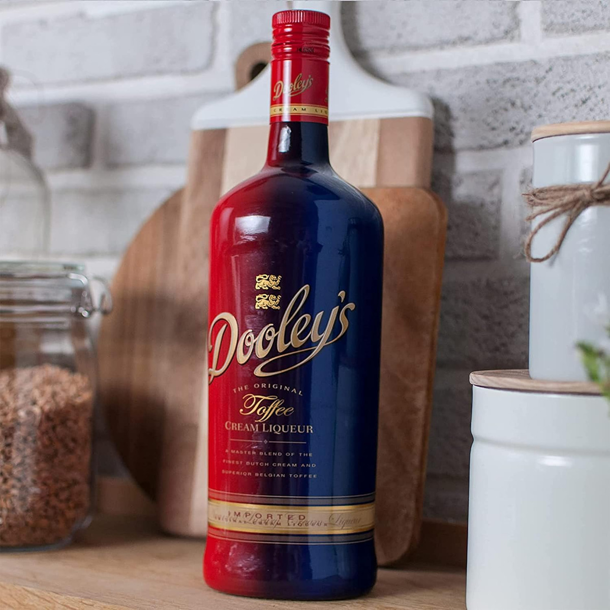 Licor Dooley's Toffee Cream Licor + Vaso De Regalo 700ml Trx