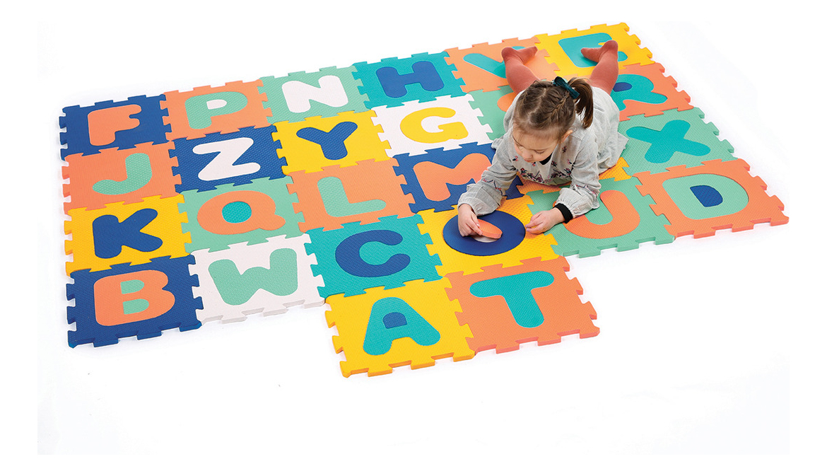 Alfombra Piso Goma Eva Infantil Bebes Ludi Encastrables Trex