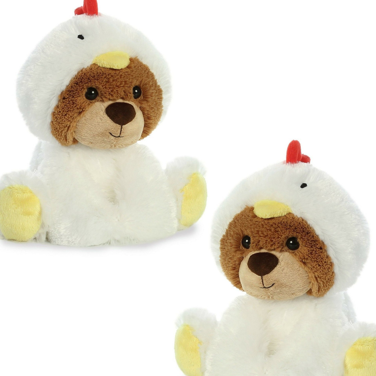 Peluche Aurora Oso Benny Disfrazado Gallina Suave Felpa Trex