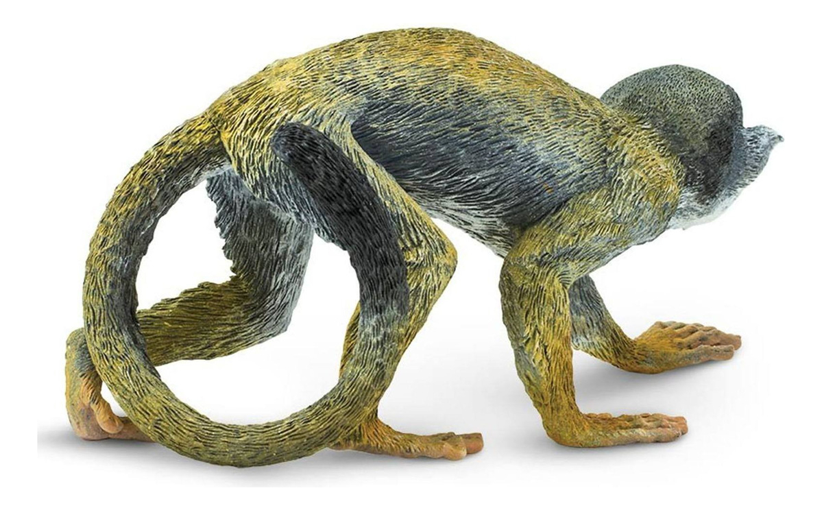 Mono Ardilla Figura Safari Muñeco Saimiri Animal Niño Trex