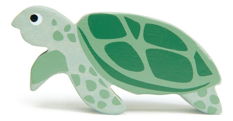 Figura Tortuga Marina Tender Leaf Toys Juguete Madera Trex ®