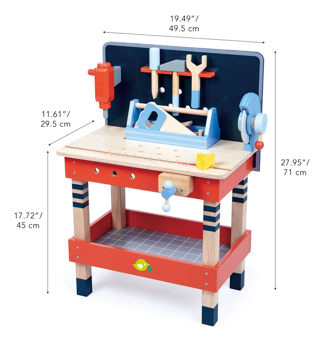 Tender Leaf Toys Juego Mesa De Trabajo Infantil Madera Trex®