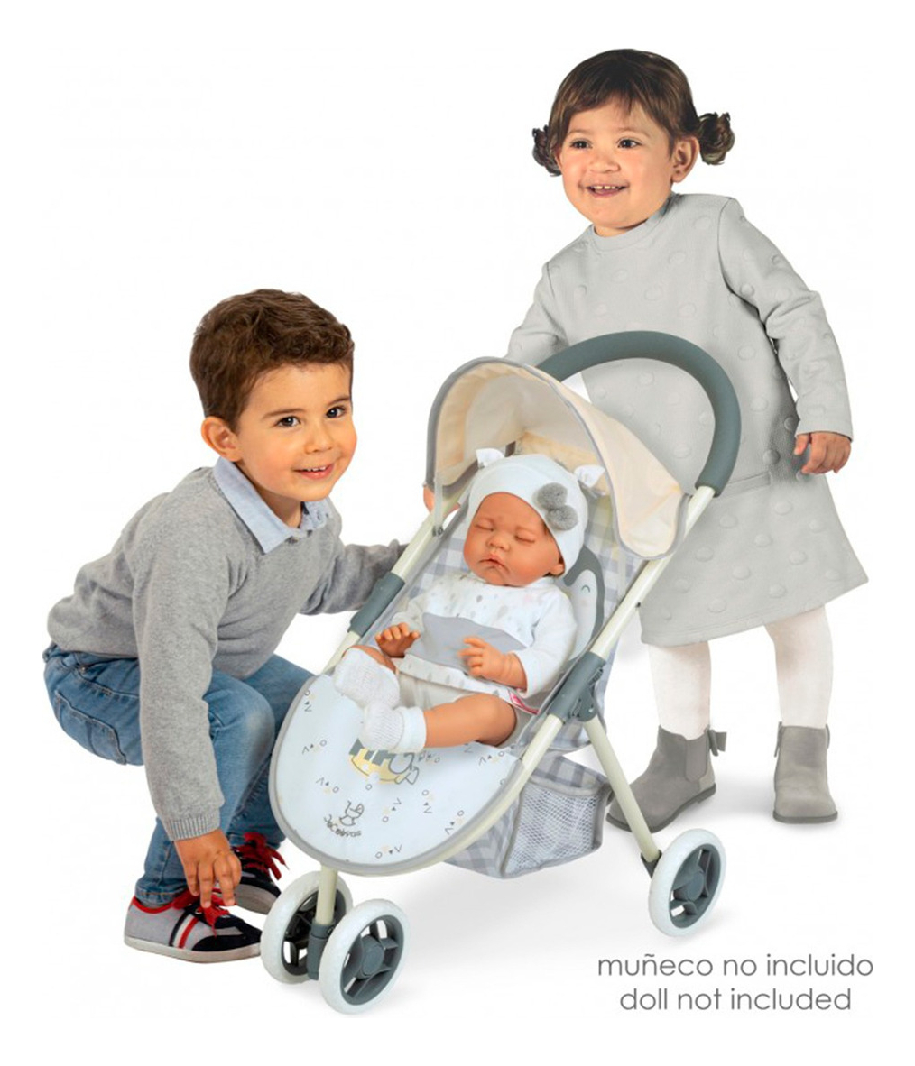 Coche Para Muñecas De Cuevas 3 Ruedas Pipo Juguete Bebe Tx