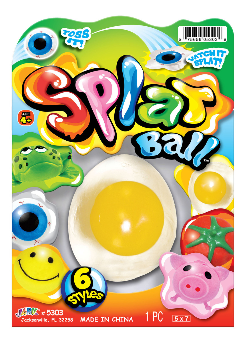 Squishy Bola Antiestrés Esponjosa Splat Ball Juguete Jaru Tx