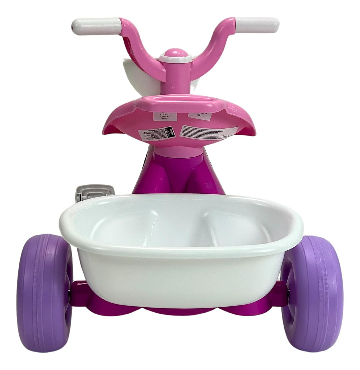 Triciclo Pedales Injusa Minnie Disney Infantil Canasto Trex
