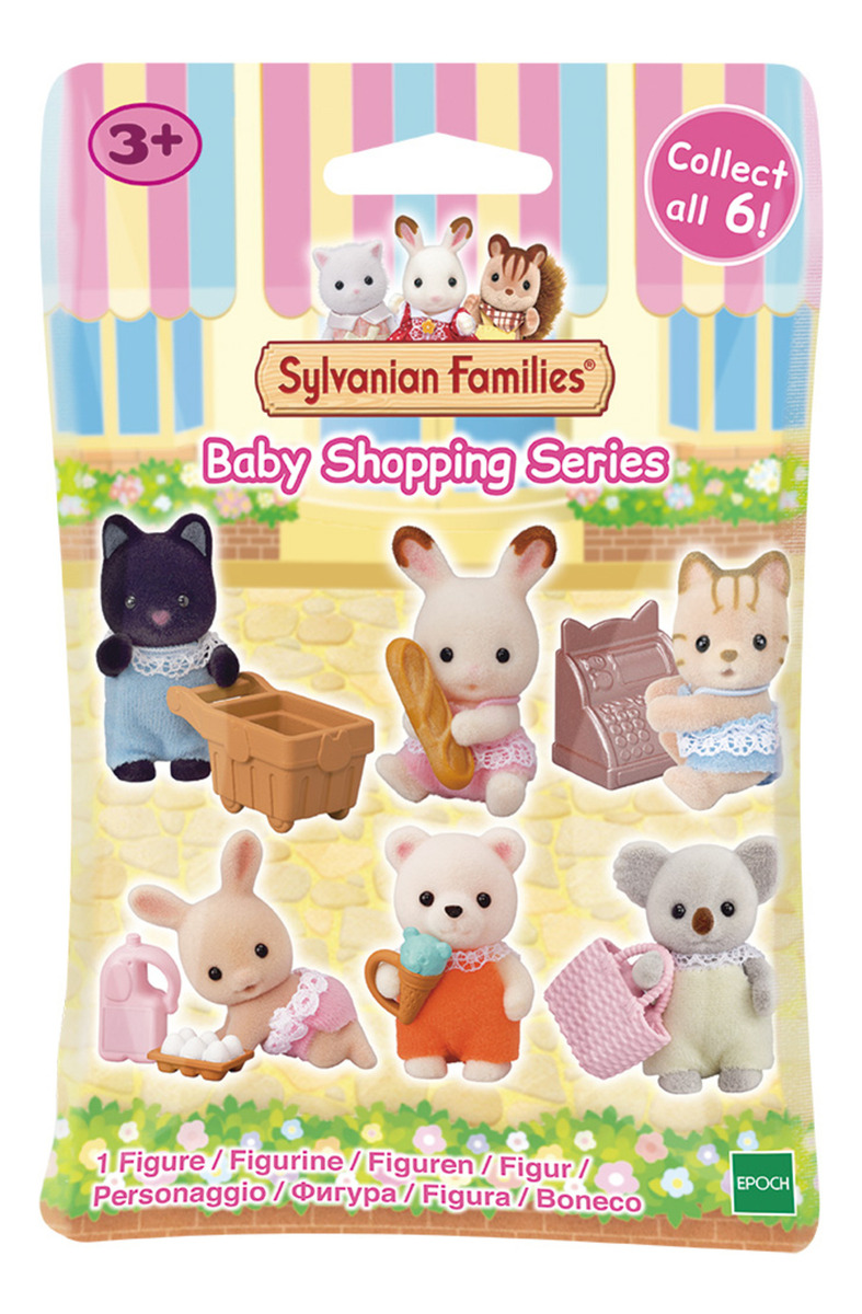 Sylvanian Families Figura Sorpresa Bebé Shopping Ternurines