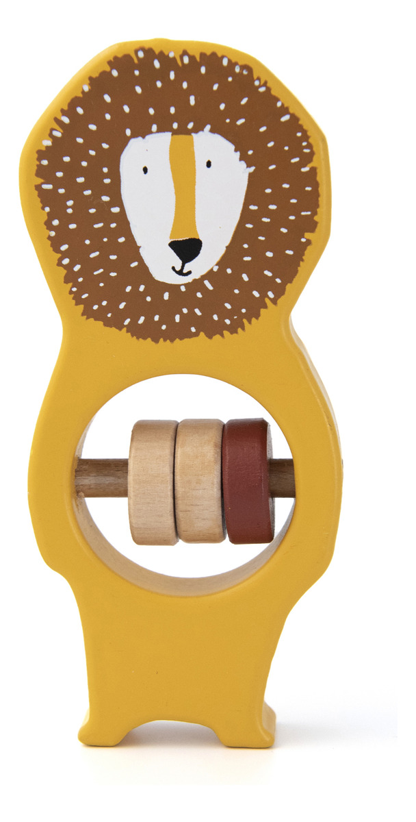 Sonajero Madera Bebe Animales Madera Trixie Calidad Trex