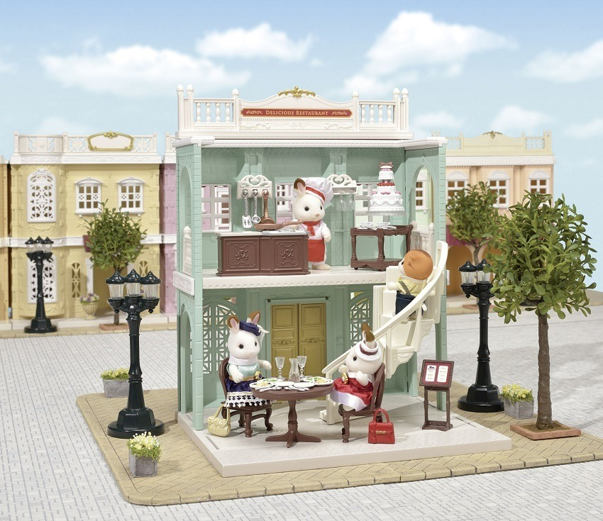 Sylvanian Families Restaurante Set Juguete + Accesorios Tx