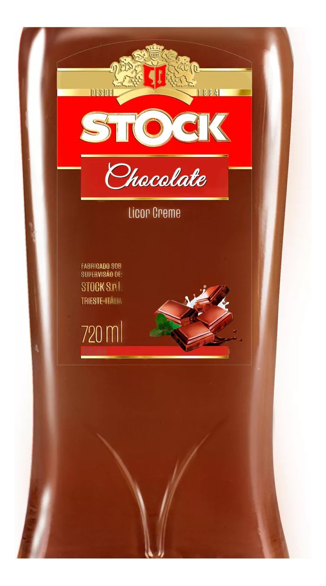 Licor Chocolate Y Menta Stock 720 Ml Leche Cacao Natural Tx