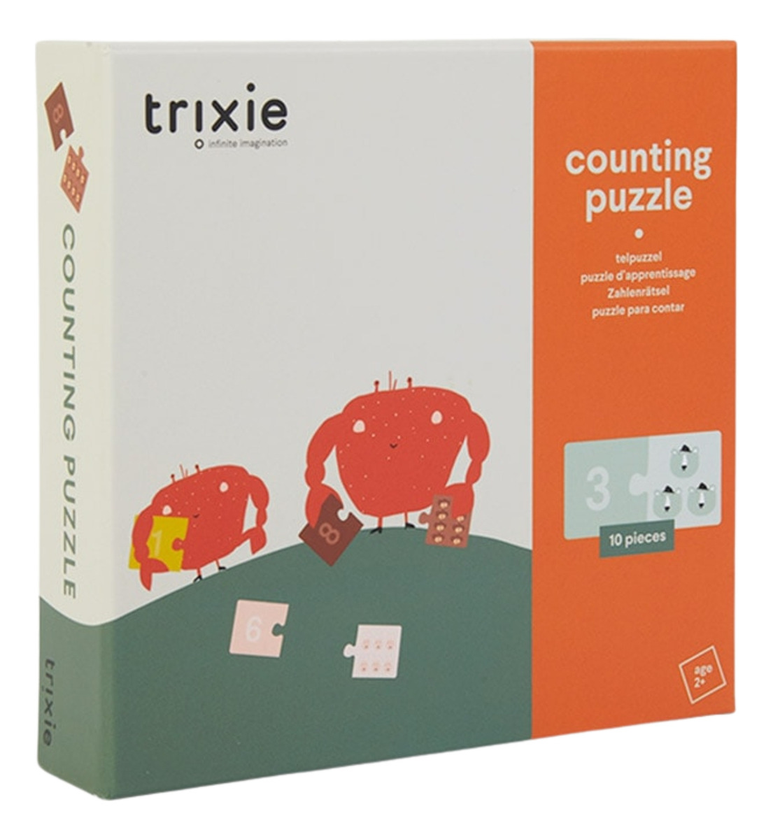 Puzzle Infantil Contar Numeros Aprender Didactico Trixie Trx