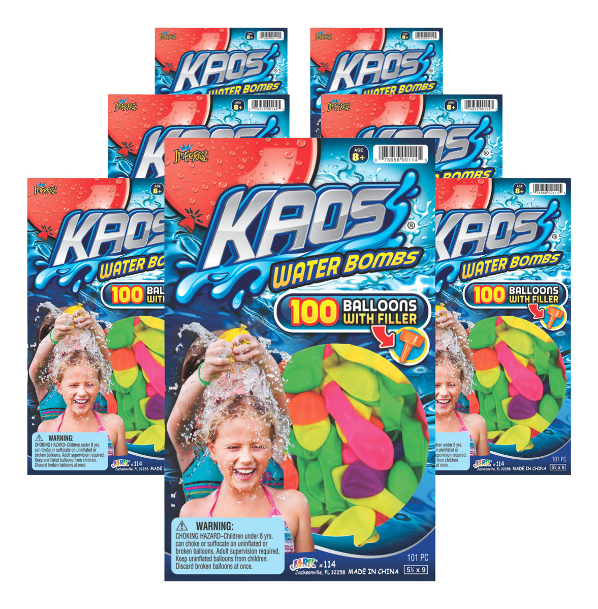 Kit Juego Bombitas Agua X2000 + Adaptador Ja Ru Tiktok Tx