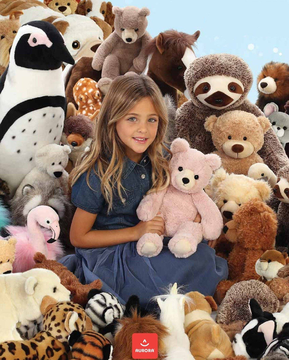 Peluche Zorro Aurora Taddle Toes Felpa Suave Juguete Niño Tx