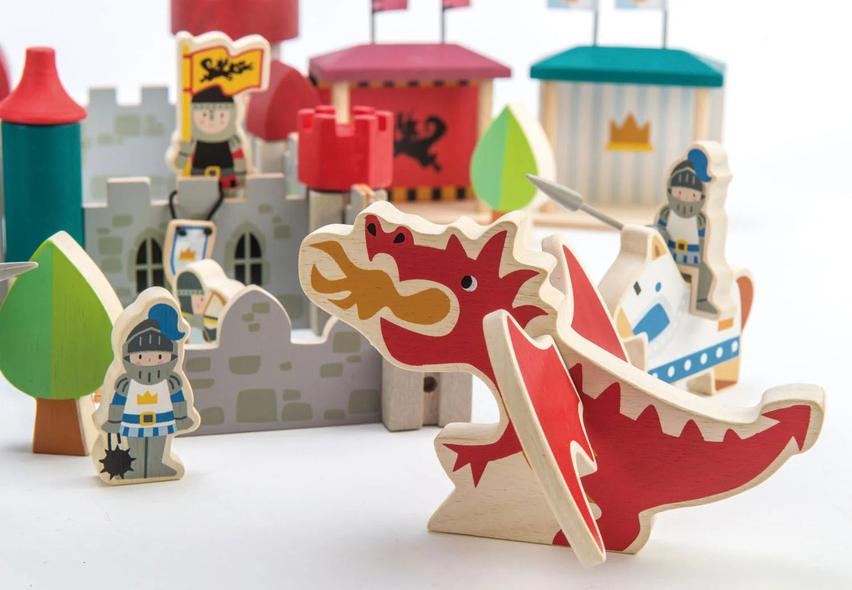 Castillo Madera Tender Leaf Aventuras Juguetes Infantil Tx