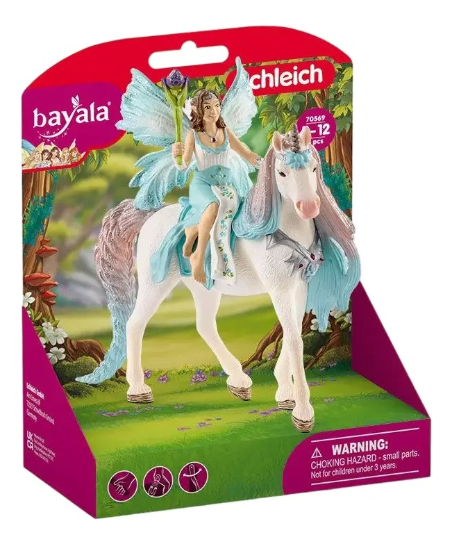 Figura Hada Eyela + Princesa Unicornio 70569 Schleich Trex