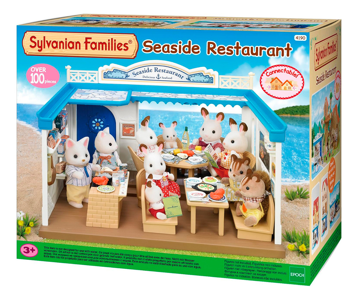 Sylvanian Families Restaurante Playa Juguete Accesorio Niños