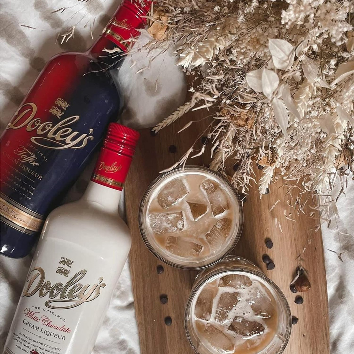Licor Dooley's Toffee Cream Licor + Vaso De Regalo 700ml Trx