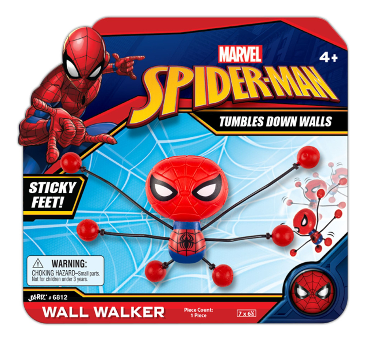 Spiderman Camina Por La Pared Marvel Jaru Juego Tiktok Trex