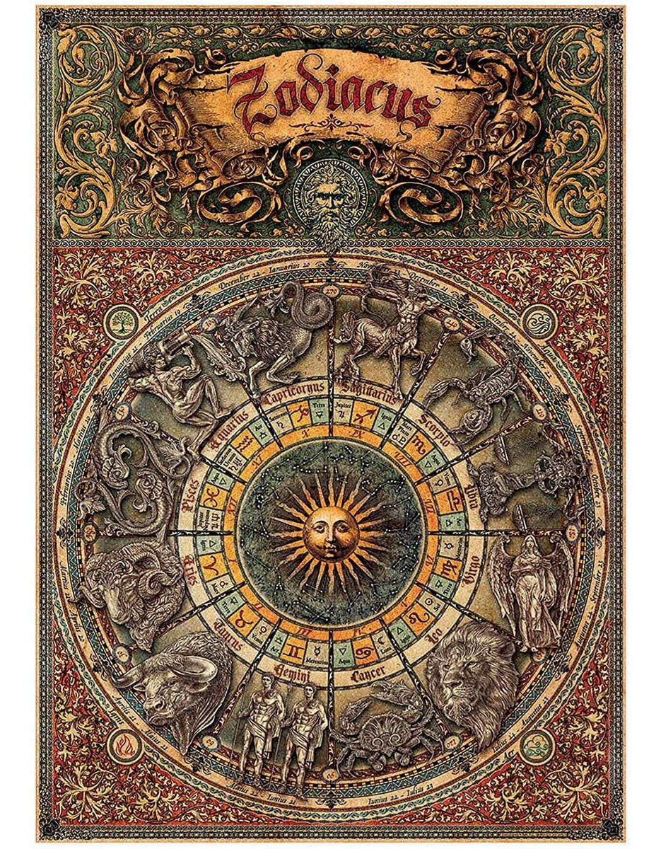 Puzzle Educa Rompecabeza Zodiaco Astrologia 1000 Piezas Tx