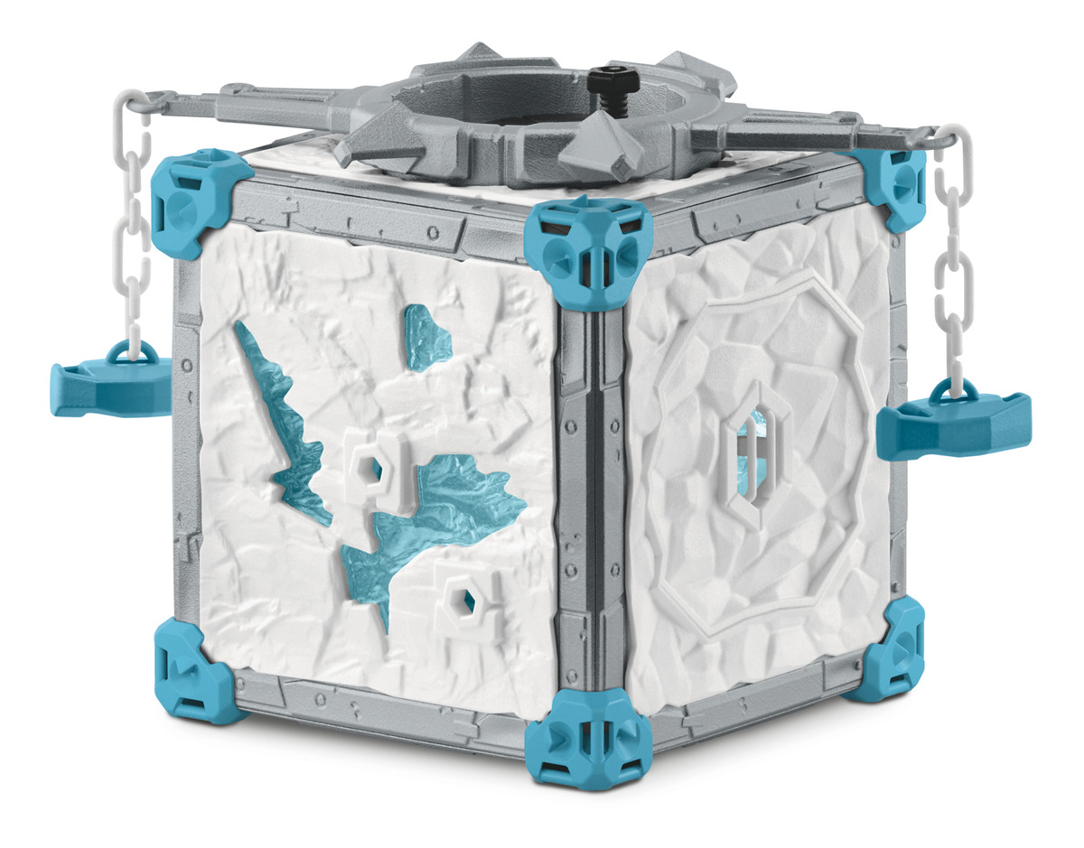Set Figuras Jaula Monstruos Rata Hielo Eldrador Schleich Tx
