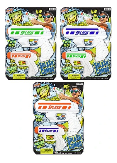 Pistola Agua Aarma Splash Ja Ru Recargable X2 Infantil Trex