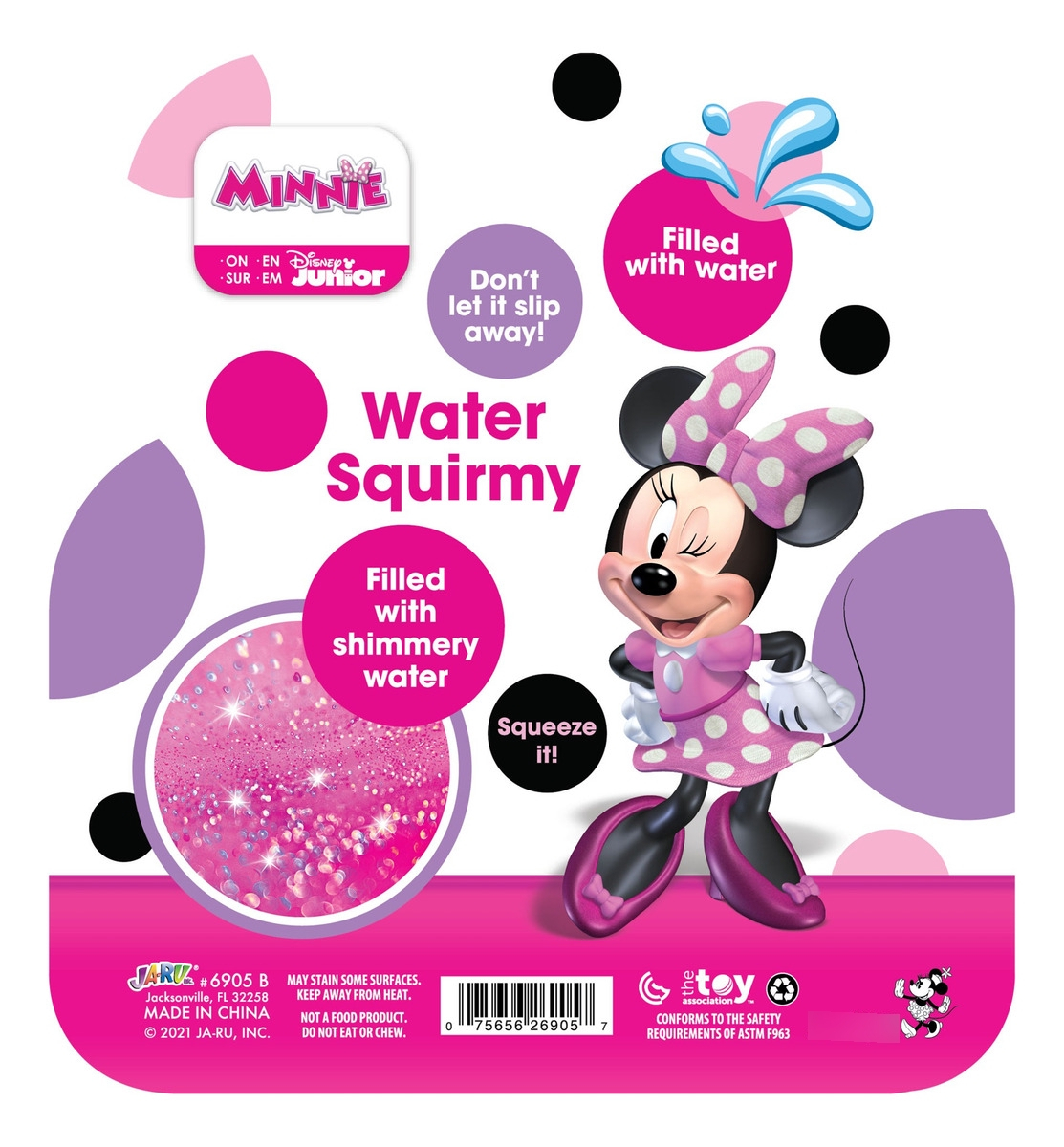 Squirmy Squishy Amansaloco Antiestres Jaru Disney Original