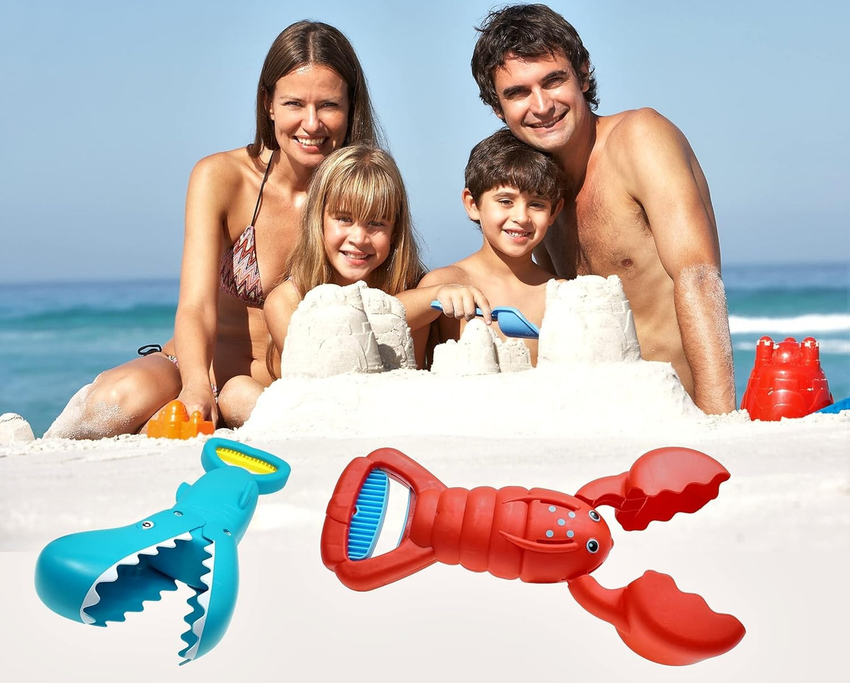 Juego Jaru Tiburón Langosta Mordedor Motricidad Baño Playa