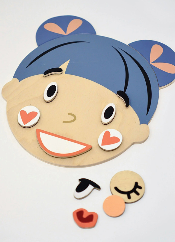 Juguete Puzzle ¿que Pasa? Tender Leaf Madera Infantil