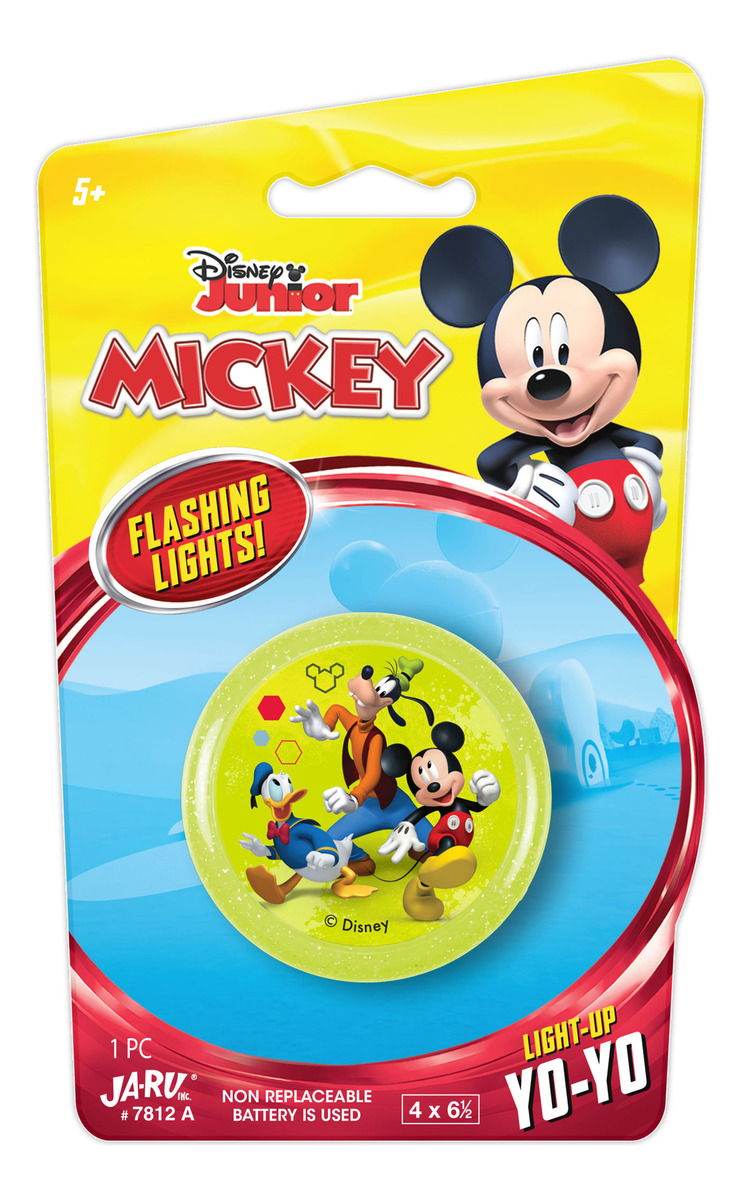 Yoyo Infantil Disney C/ Luz Mickey Minnie Princesas Jaru Tx