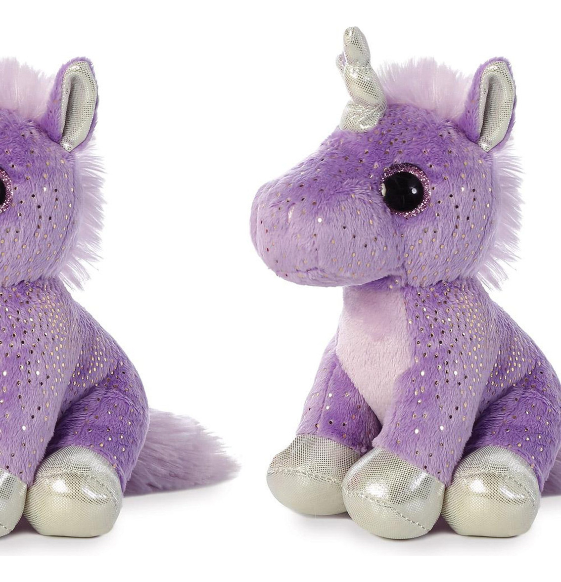 Unicornio De Peluche Sprinkles Suave Juguete Aurora Trex