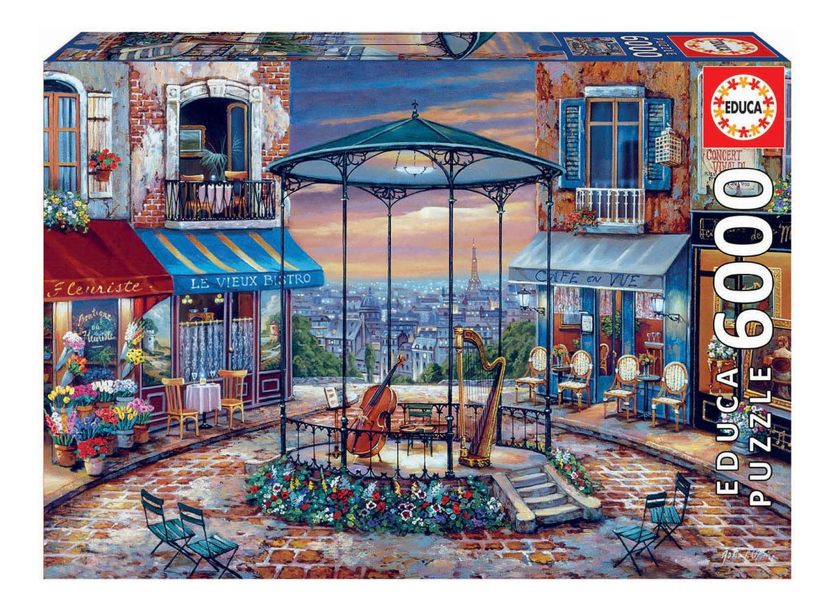 Puzzle Educa X 6000 Prelucio Nocturno Tor 18016 La Torre Tx®