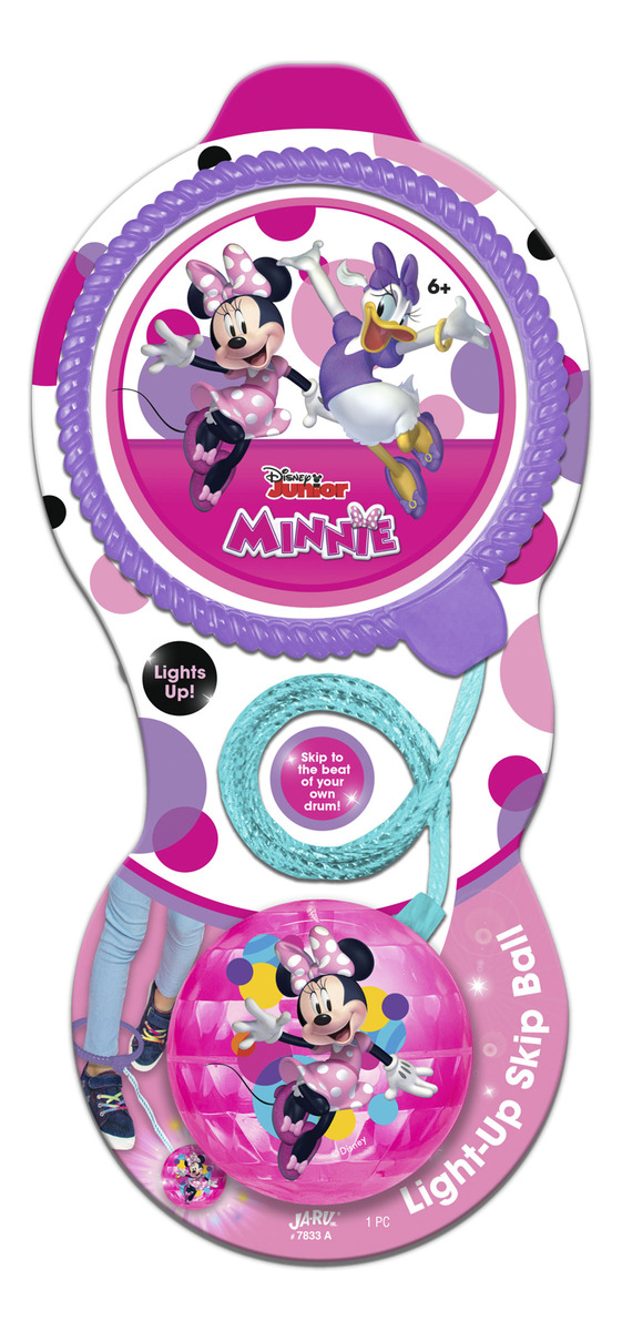 Mete Pata Disney C/ Luz Led Pelota Saltarina Jaru Disney Tx