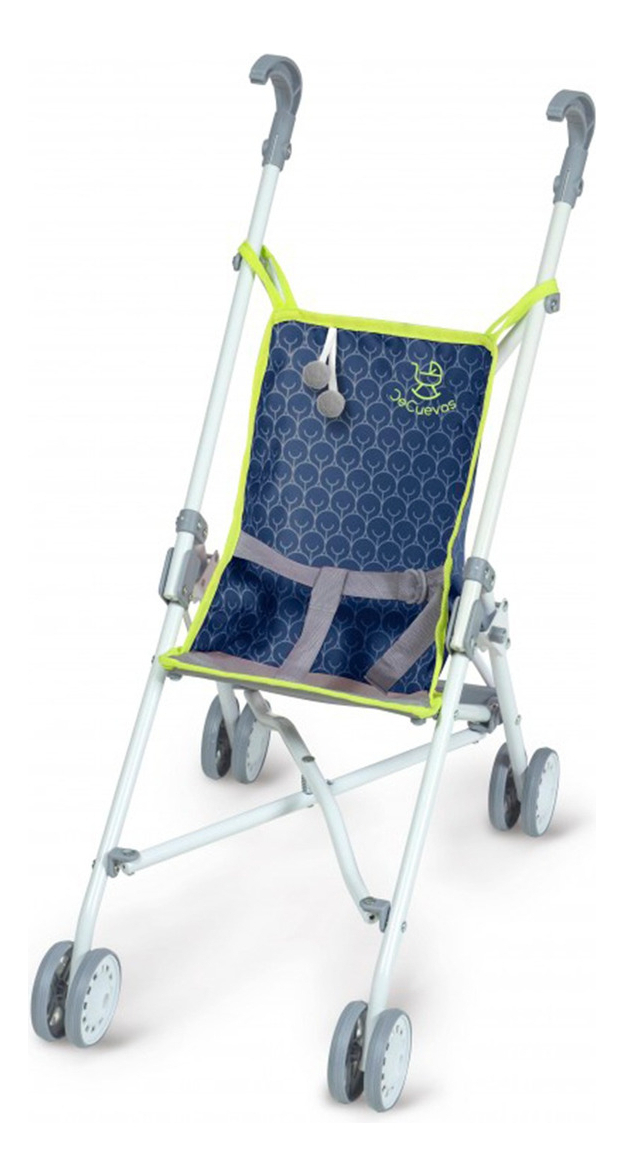 Cochecito Coche Paragua Plegable De Cuevas 4 Ruedas Juguete