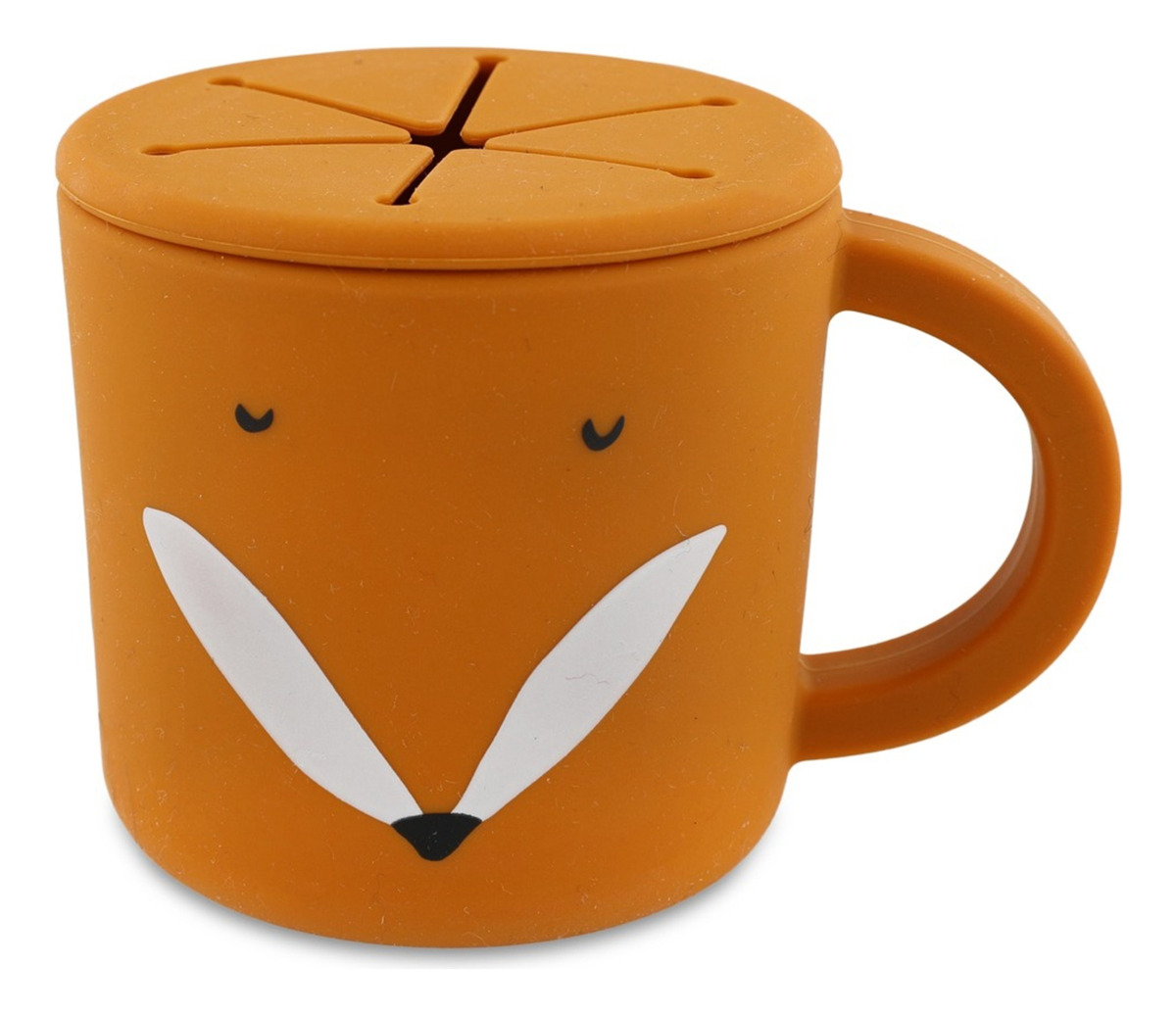 Taza Snacks Silicona Para Bebe Trixie Baby Mr Fox Trex